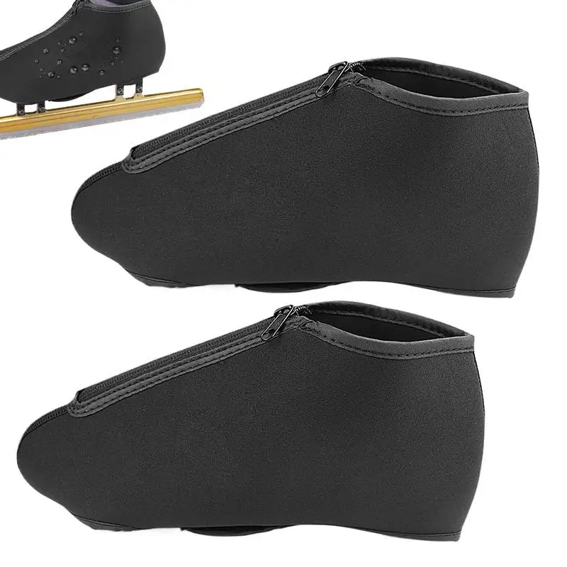 

Skating Boot Covers 1 Pair Skating Neoprene Quad Skates Protector Warm Shoe Protection Sleeves For Winter Sports Enthusiasts For