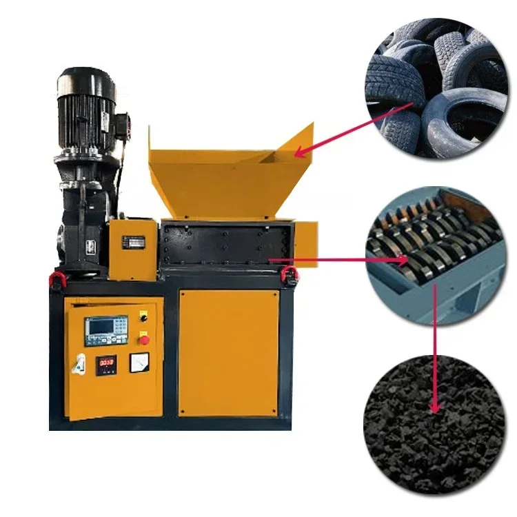 

3KW/4KW/5.5KW Small Shredder Machine for Cardboard Tubes Paper