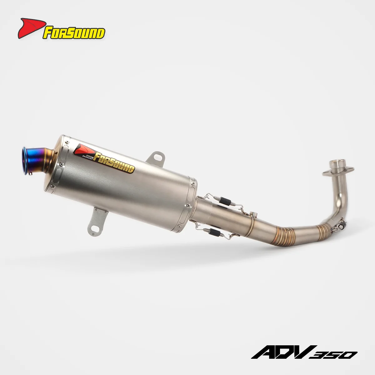 

RS for Honda ADV350 motorcycle modified exhaust pipe full section with muffler Phoenix Blue Mouth