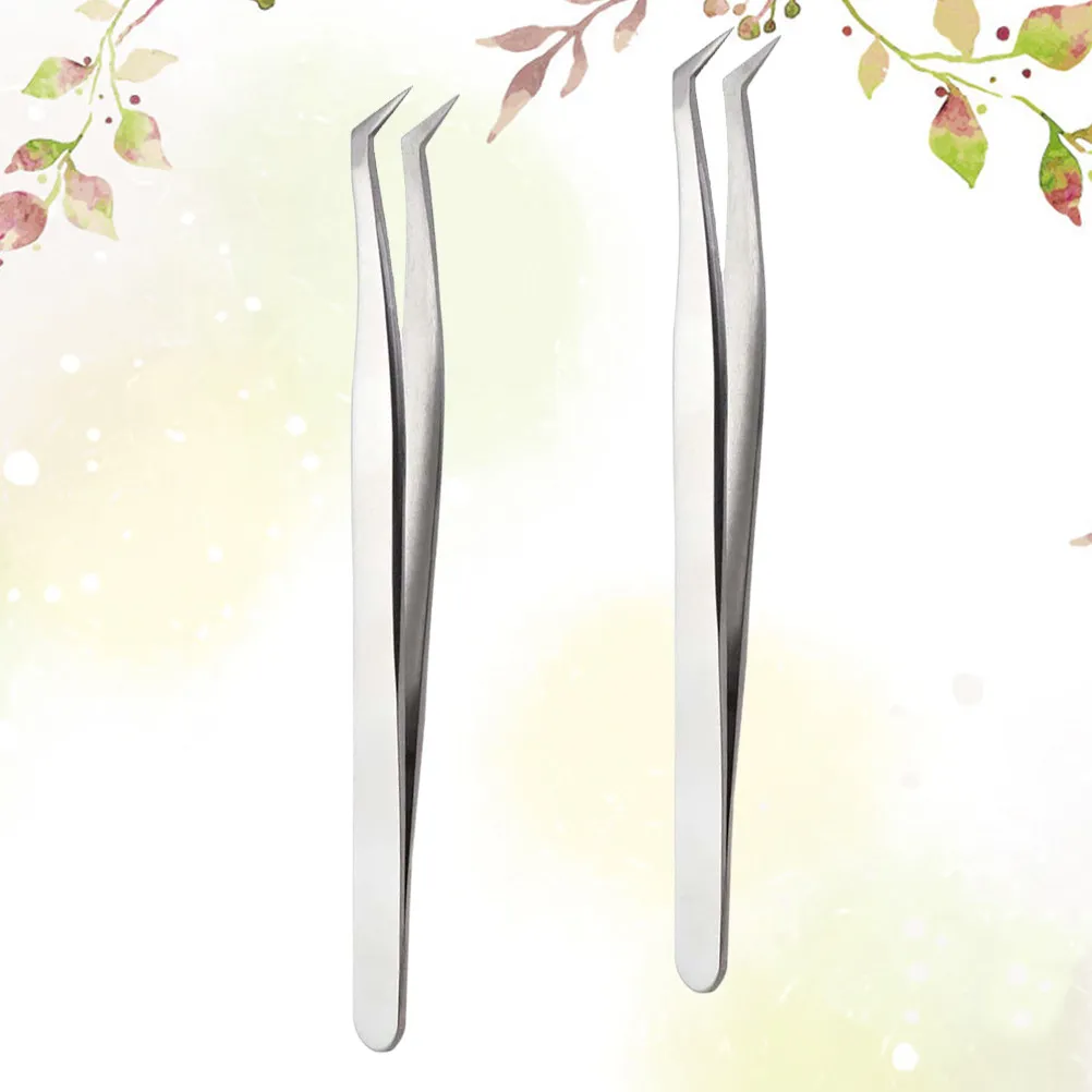 pinca-para-extensao-de-cilios-2-pecas-metal-premium-leve-ponta-fina-ferramentas-de-maquiagem-acessorios-de-salao-prata