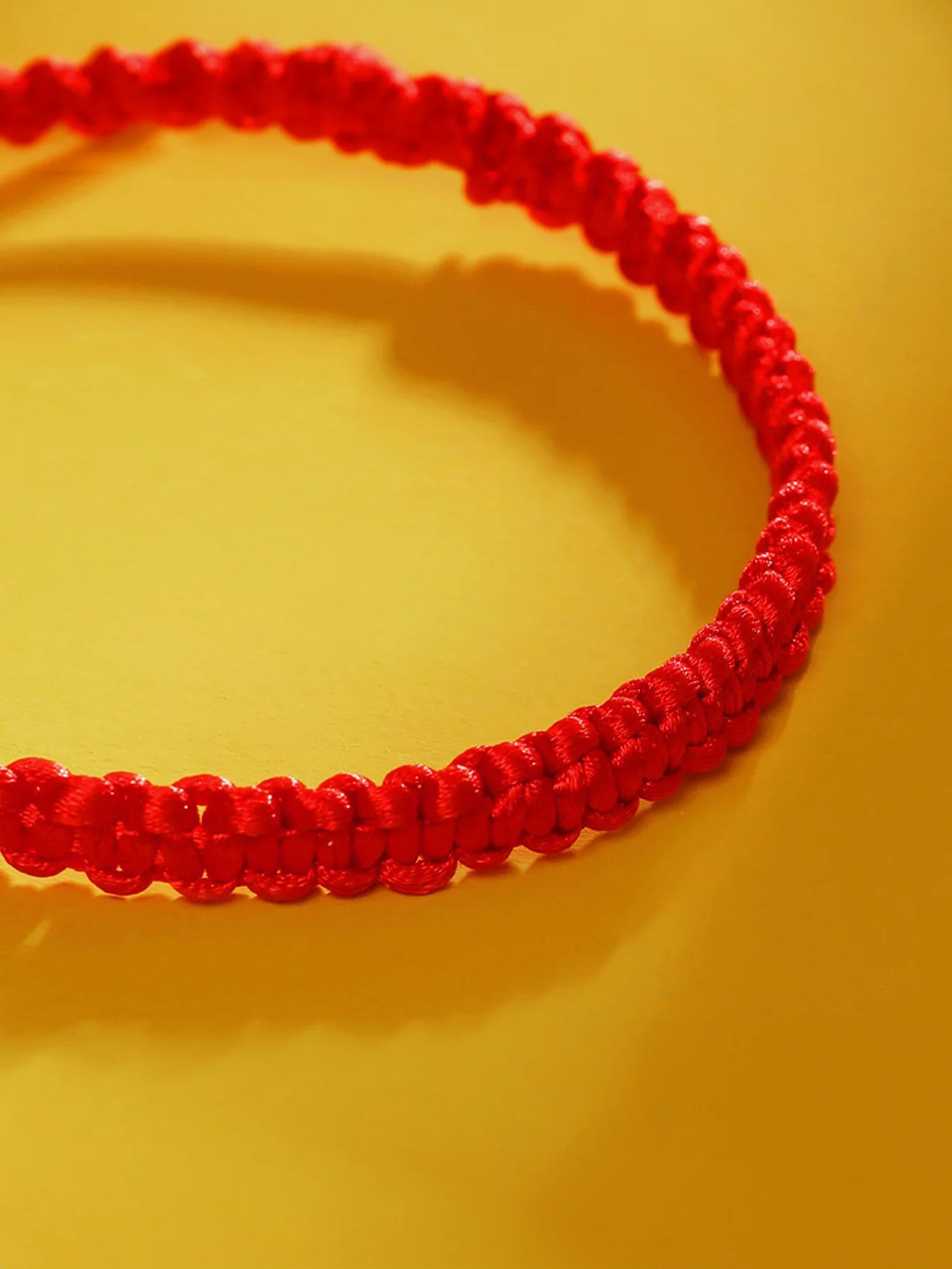 Fashion Simple Handmade Weave Bracelet Lucky Red String Bracelet For Women Men Gift