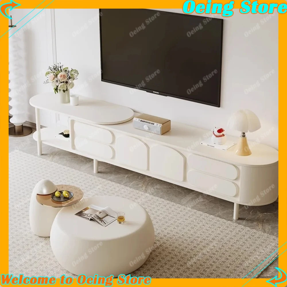 

Retro Aesthetic Tv Stand Retractable Dresser Modern Table Tv Stand Ivory Luxurycoffee La Casa Saldi Hotv Schrank Meubles Tv