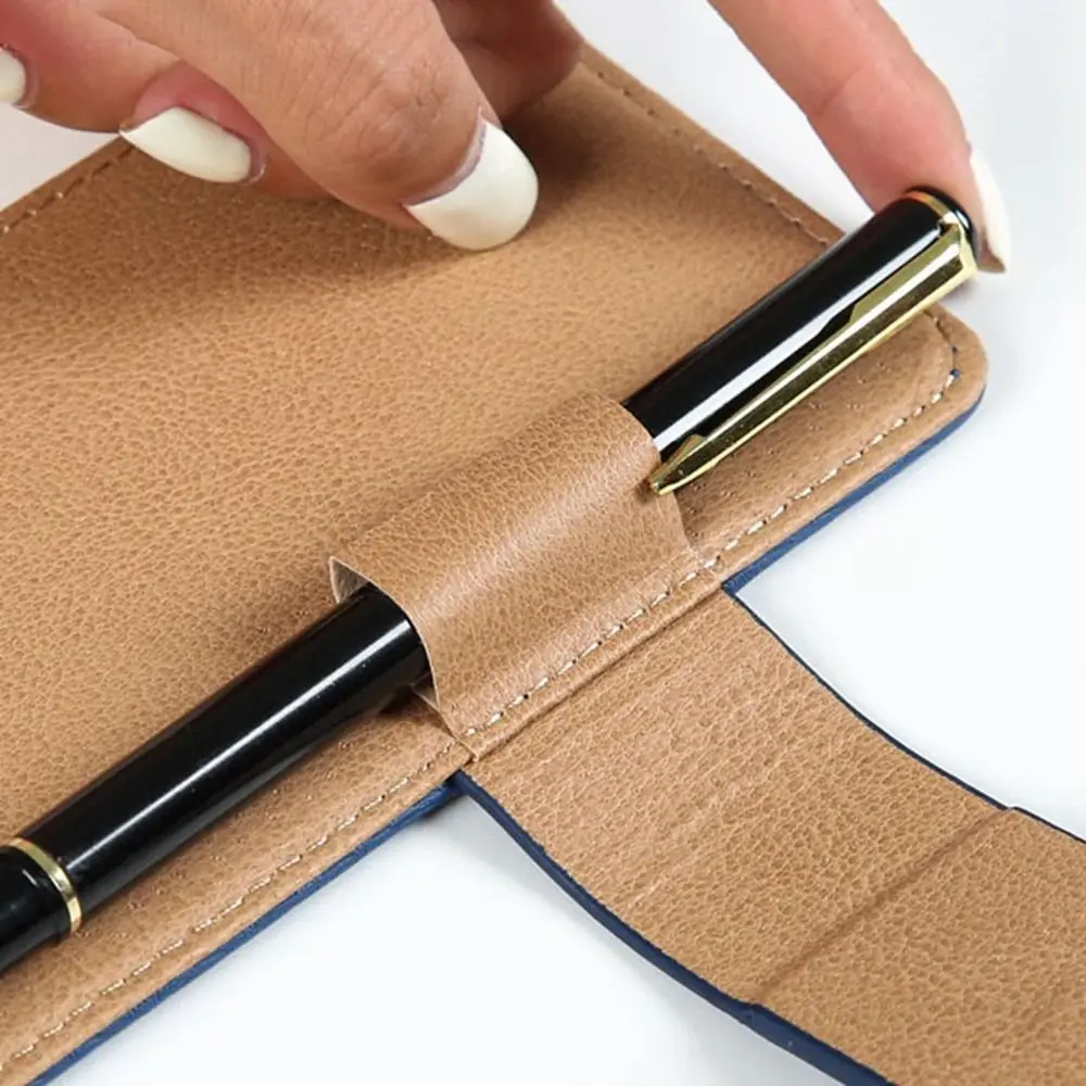 PU Leather A5 Notebook New DIY Thick Notebook Creative Multifunctional Business Notebook School