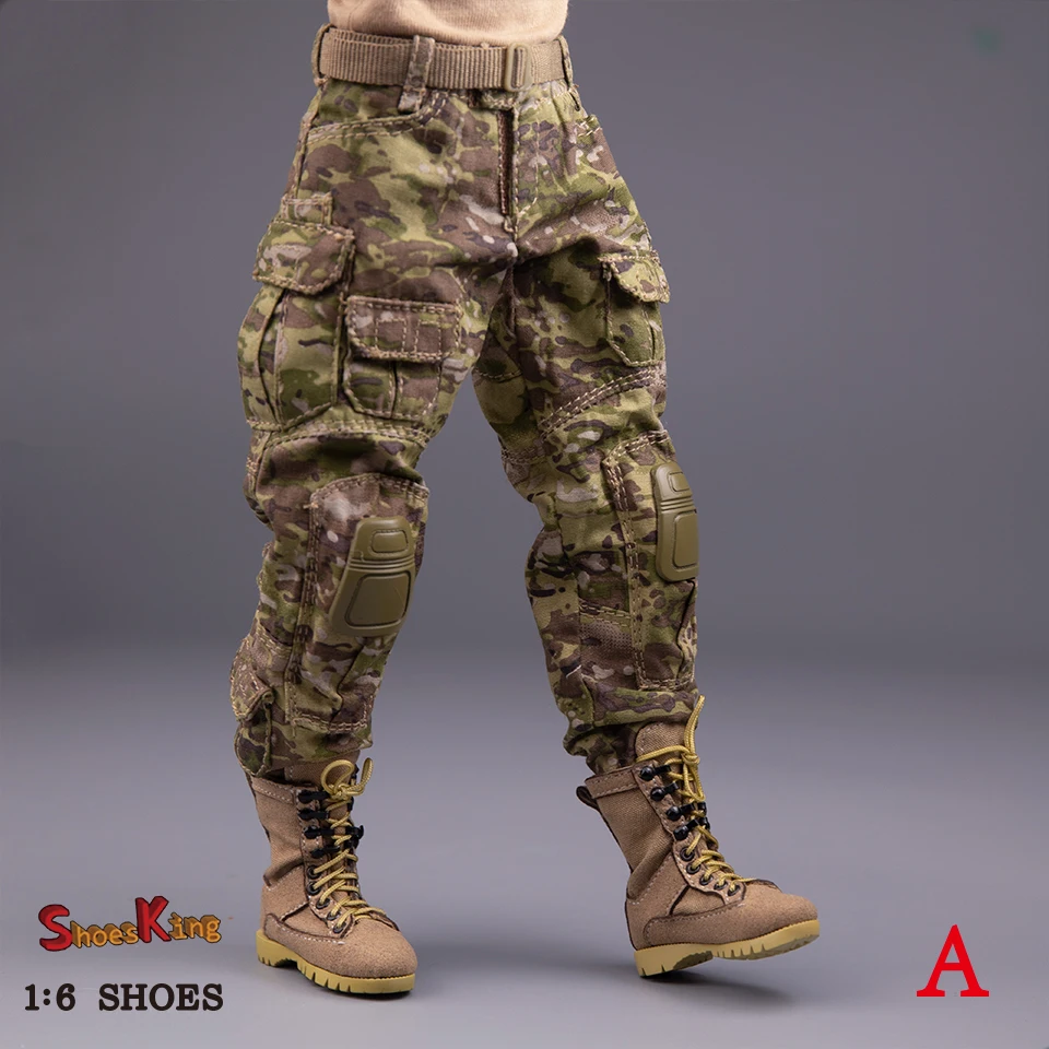 ในสต็อก SK011 1/6 Scale ชาย Combat Boots Army Hollow รองเท้าสําหรับ 12 นิ้ว Action Figure Body สําหรับคอลเลกชันแฟนๆ