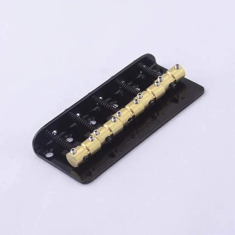 Wilkinson WBBC-5 Five 5 Strings Bass Bridge With Brass Saddles  ( #1140 ) MADE IN KOREA