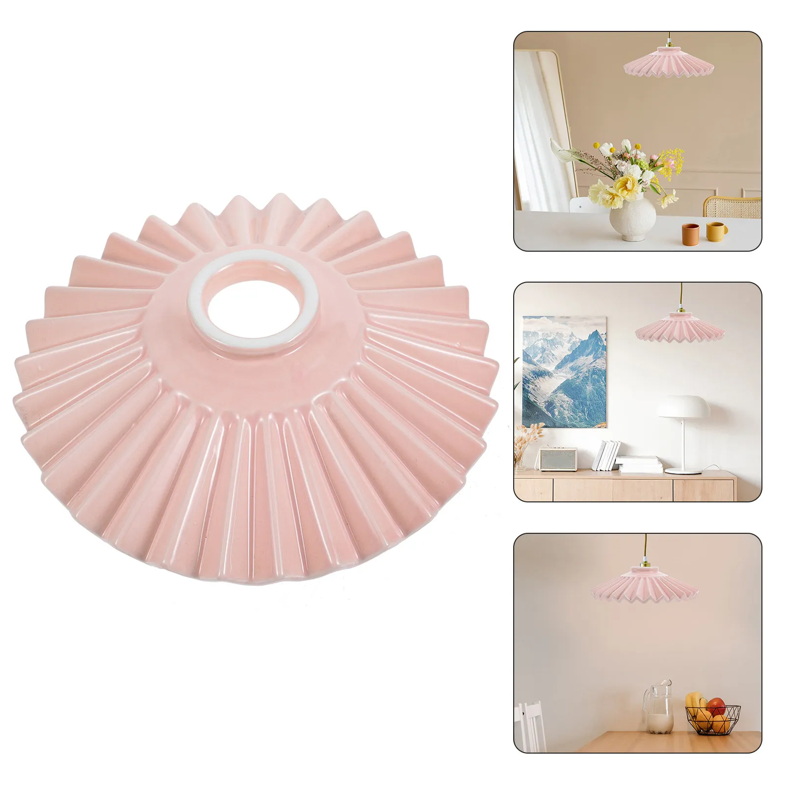 

Керамический абажур для подвесного светильника, прочный сменный плафон для люстры, настенного светильника, бра