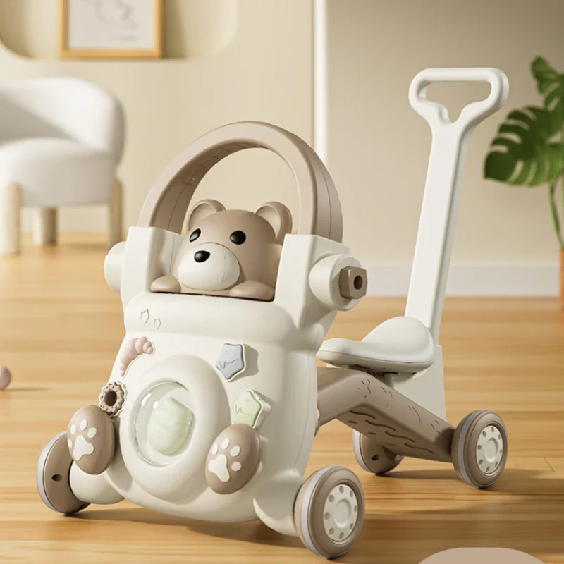 

Time Limited Cartoon Cute Multifunctional Baby Walker Simple Modern O Leg Baby Learn To Walk To Help Step Anti Rollover Toy Car