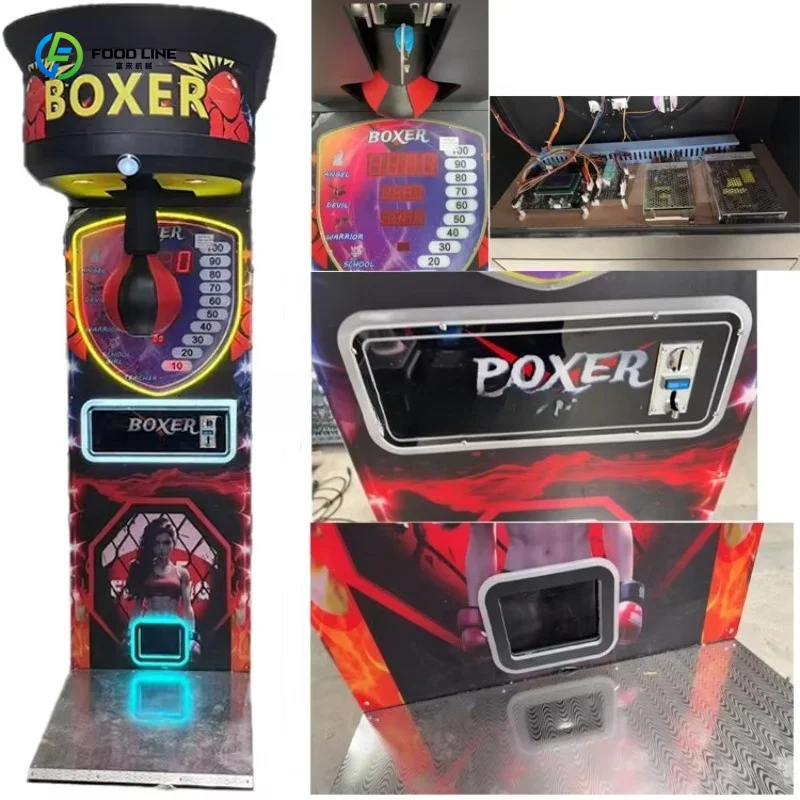 Customized New Urban Game Machine With Boxing Kickboxing Ring Structure Premium Coin Operated Arcade Equipment