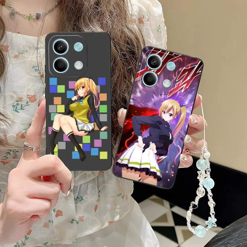 Kawakami ماي أنيمي جراب هاتف ل POCO M6 M5 M4 M3 X7 X6 X5 X4 X3 F6 F5 F4 Pro GT 5G الطباعة الملونة الغطاء الواقي الهاتف الذكي