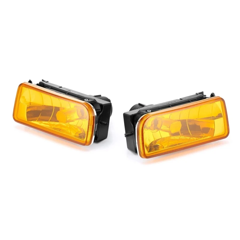 E36 Fog Lights for -BMW M3 (E36) 3 Series 1992-1999 Fog Lamps Replacement Assembly 1 Pair (Yellow Lens)