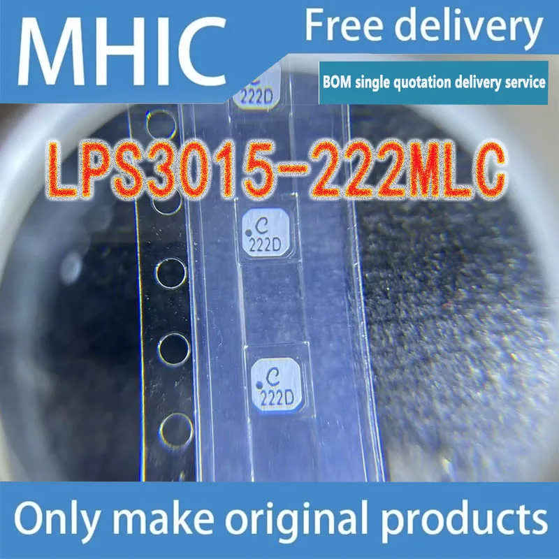 10PCS/LOT Free Delivery LPS3015-222MLC 2.2uH 3x3x1.5 Coil Craft Wire Art SMT Power Inductor 222D