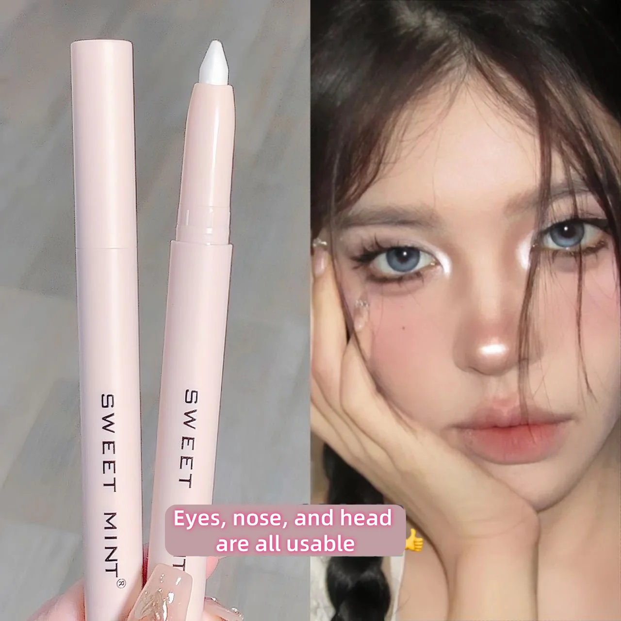 الأبيض كحل بريق لامع عينيه عصا العين اينر القلم 15 ألوان ماتي البني الوردي بيرليسسينت عيون ماكياج سطع دودة القز