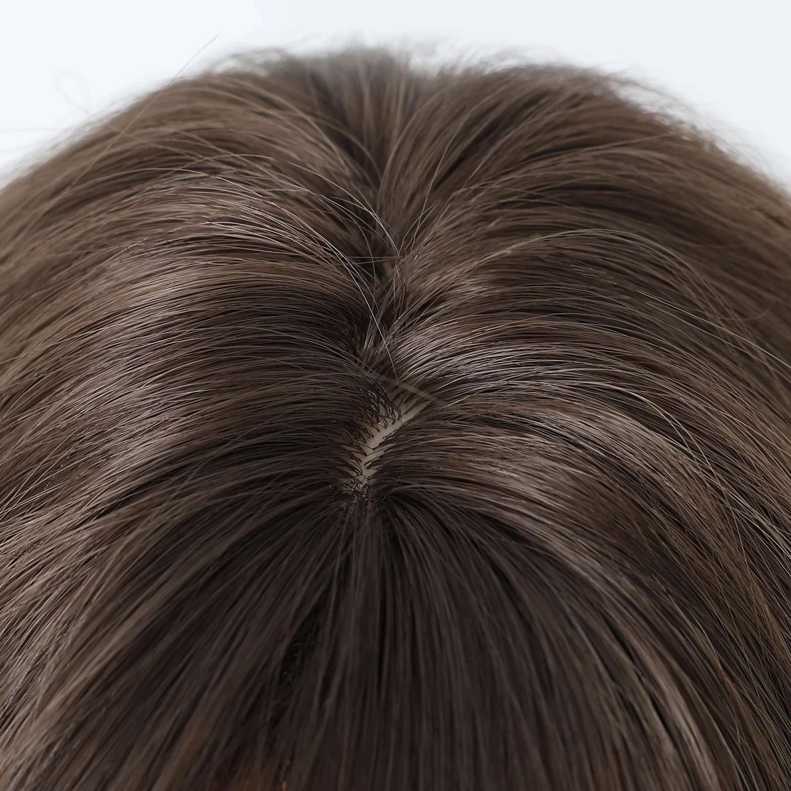 هنري مارجو بني داكن بوب شعر مستعار اصطناعي مع الانفجارات قصيرة الجسم متموجة شعر مستعار للنساء يوميا لوليتا براون الباروكات مقاومة للحرارة #5