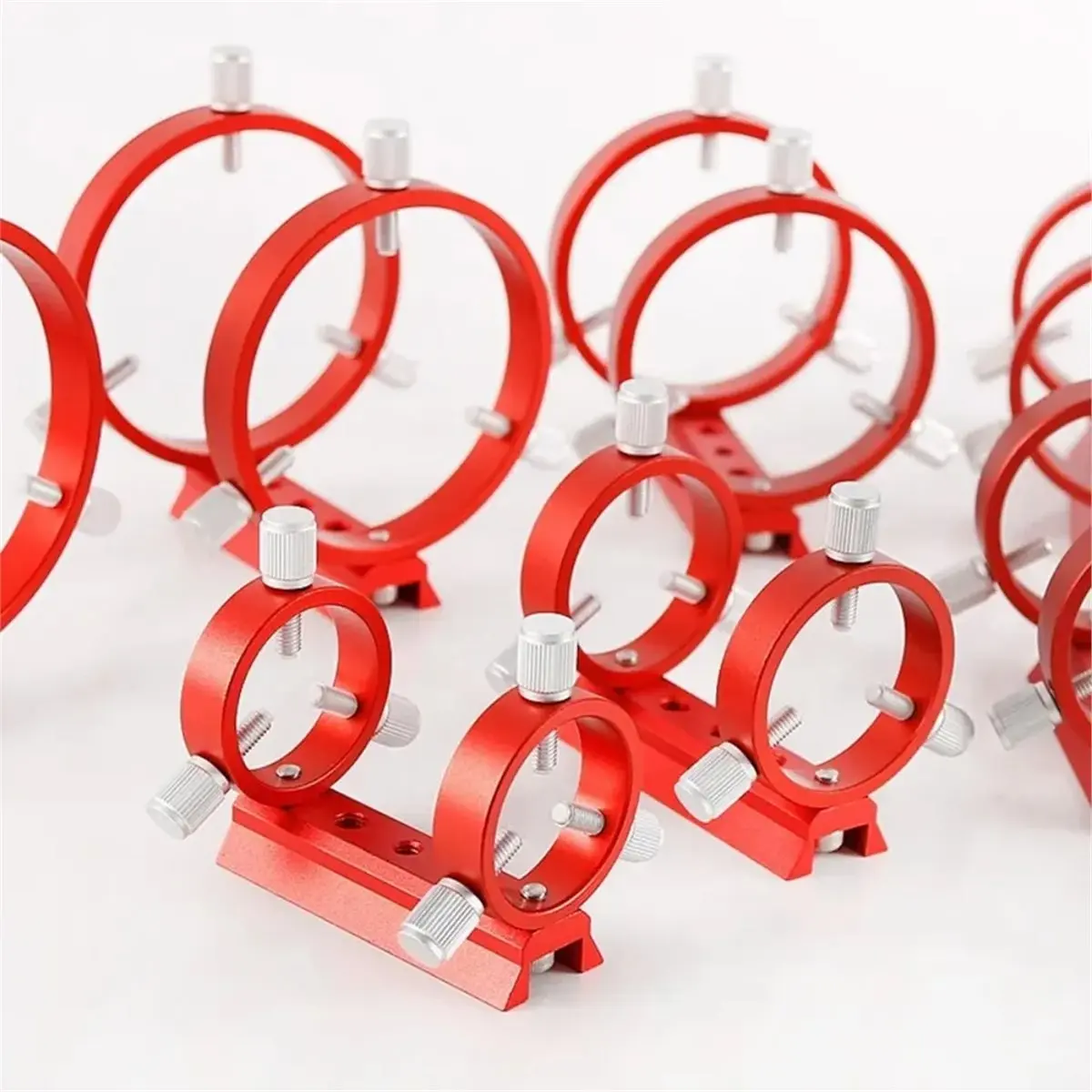618 Mega Sale 1PC Mount 42/50/60/68/80/90/102mm 3-Point Astrophotography Guide Ring 2 Rings 1 Plate 8 Screws 42mm