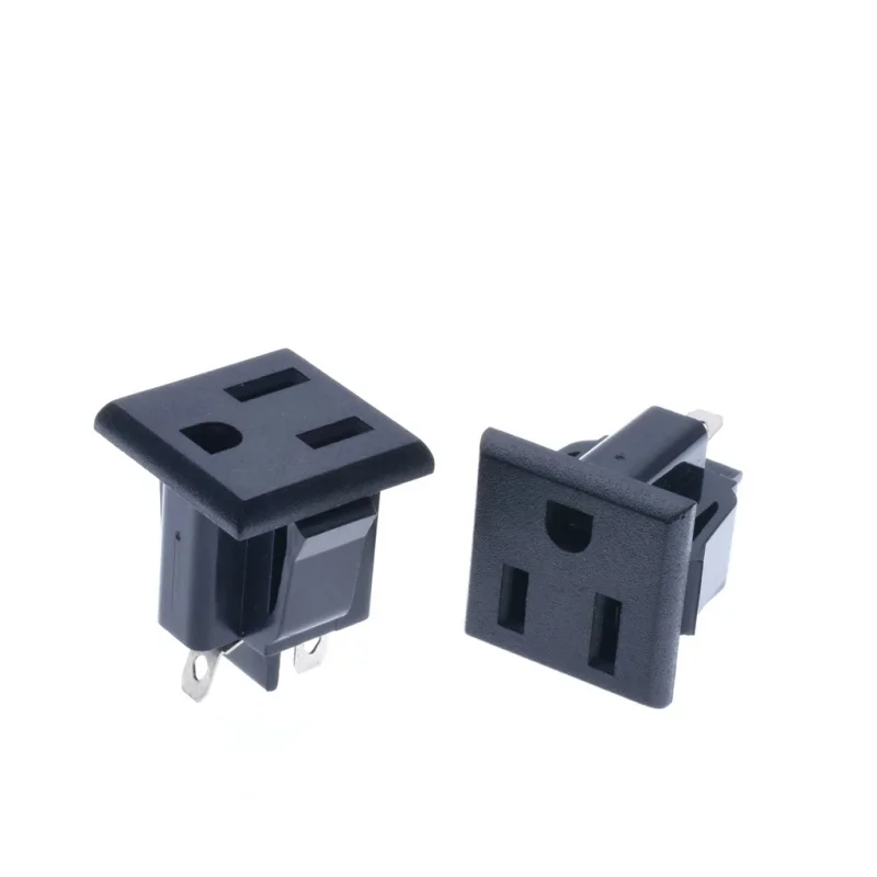 AC socket conversion plug American standard socket American socket snap-in socket BX-6B modular socket all-copper material