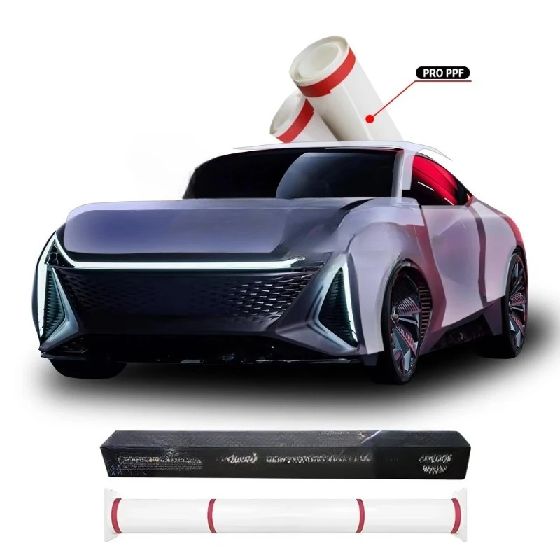 

Anti Scratch Ppf Coating Self Healing TPU PPF Roll Non Yellow Transparent Glossy PPF Hydrophobicity Paint Protection Film