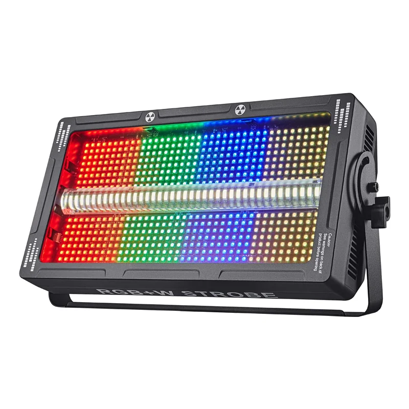720 LEDs 8+8 segment RGB & white strobe wash effect panel light dj wedding club bar party DMX LED light Stage light show