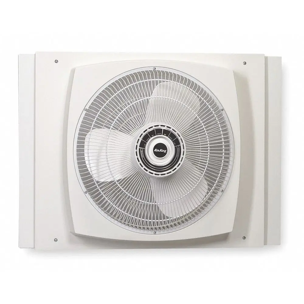 

16 белых пластиковых вентиляторов для циркуляции воздуха, 24,70/17,00/13,60 см, ширина окна от 26,5 до 34,5 см