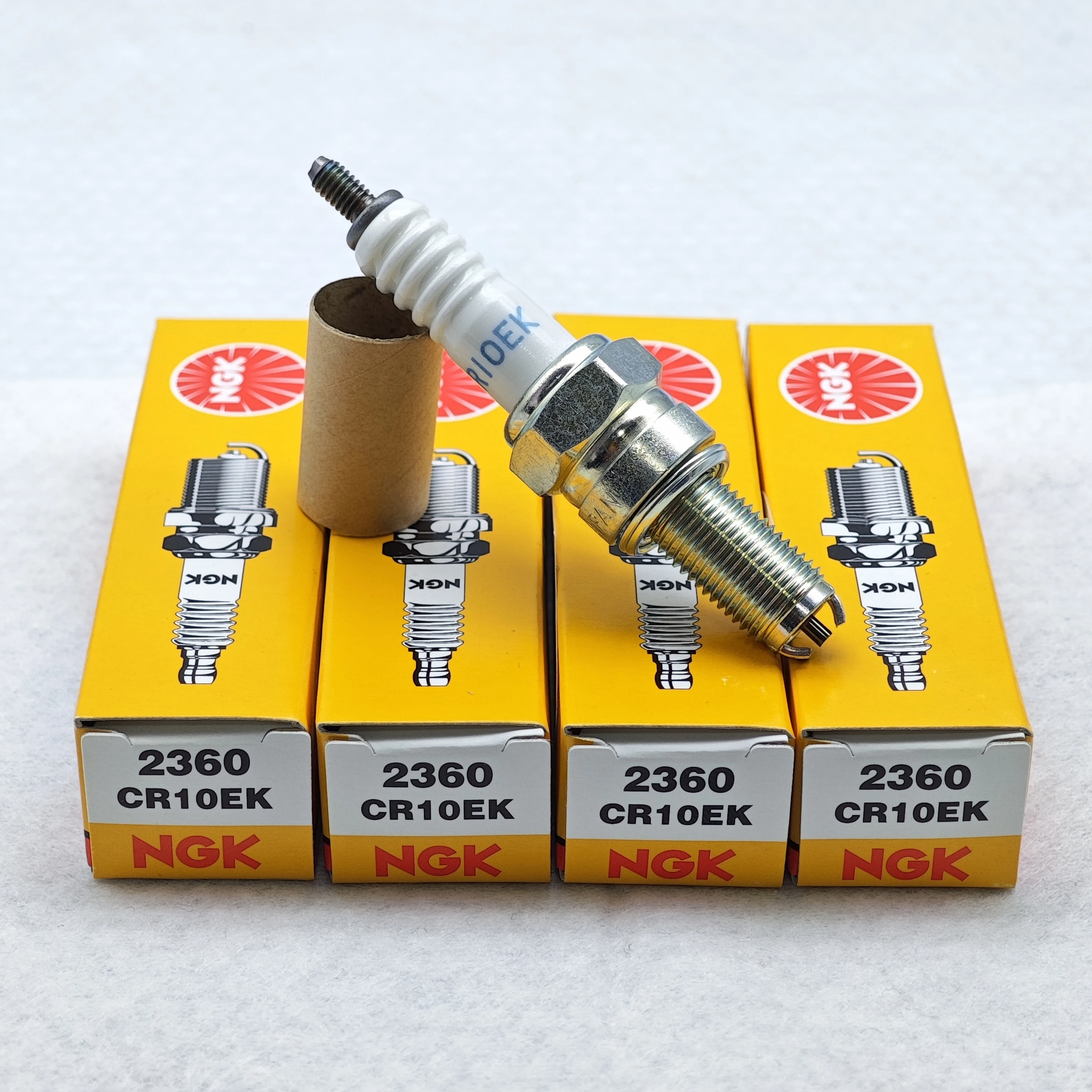 

4pcs Original NGK Motorcycle Spark Plug CR10EK 2360 Upgrade CR10E