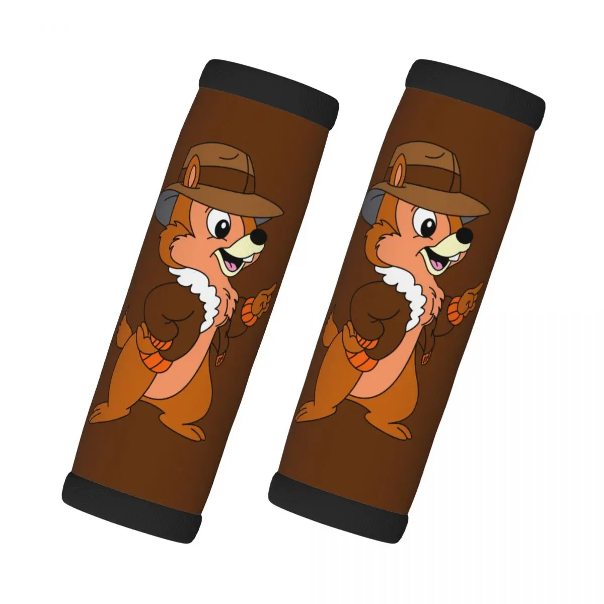 

Custom Funny Cartoon Chip And Dale 2 Pcs Luggage Handle Wrap Refrigerator Handle Suitcases Travel Accessories
