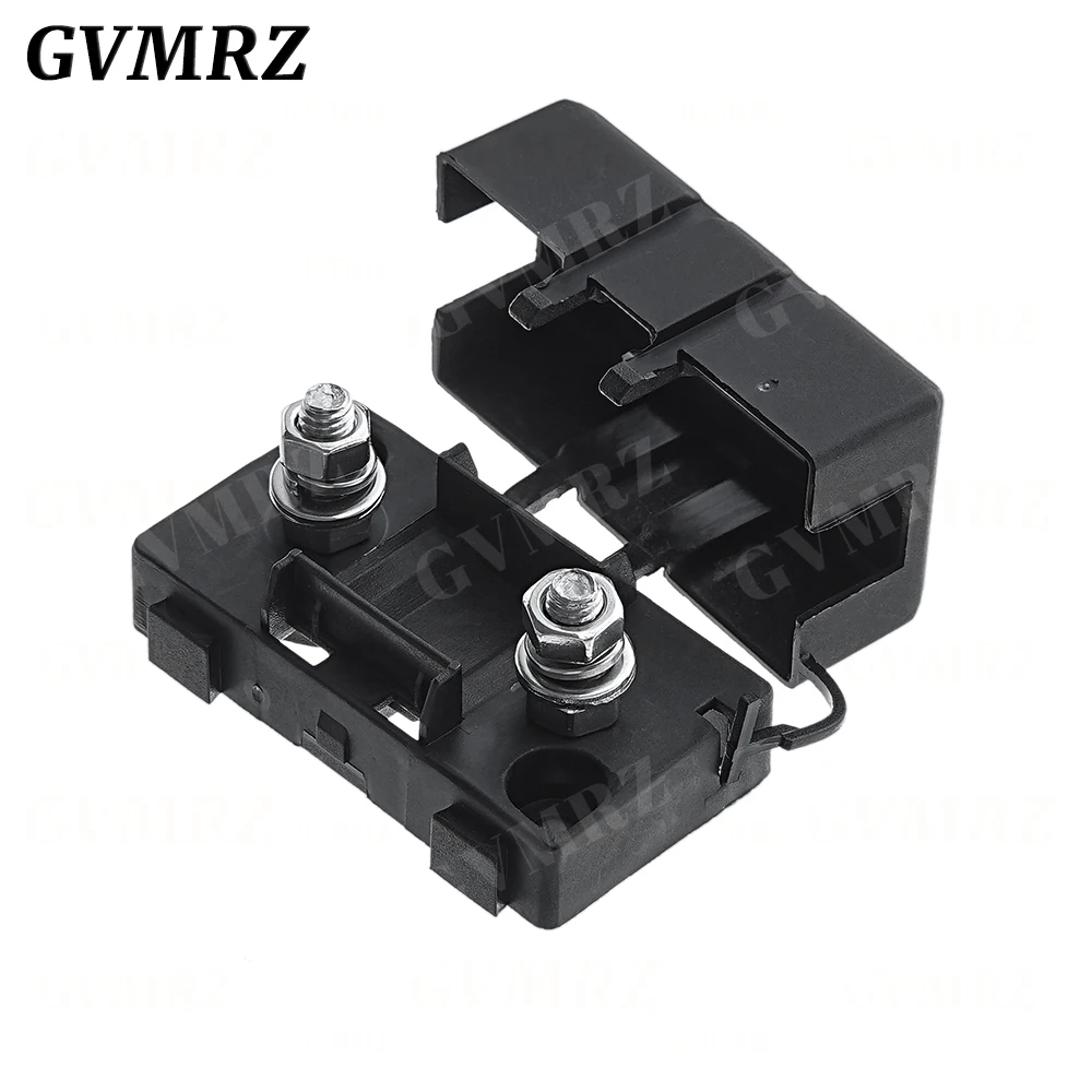 ANS-8 Trumpet Fork Plug Type The Fuse Holder 52x27.5mm Safety Plate Base Car Carrier Fuse Box Bolt Type