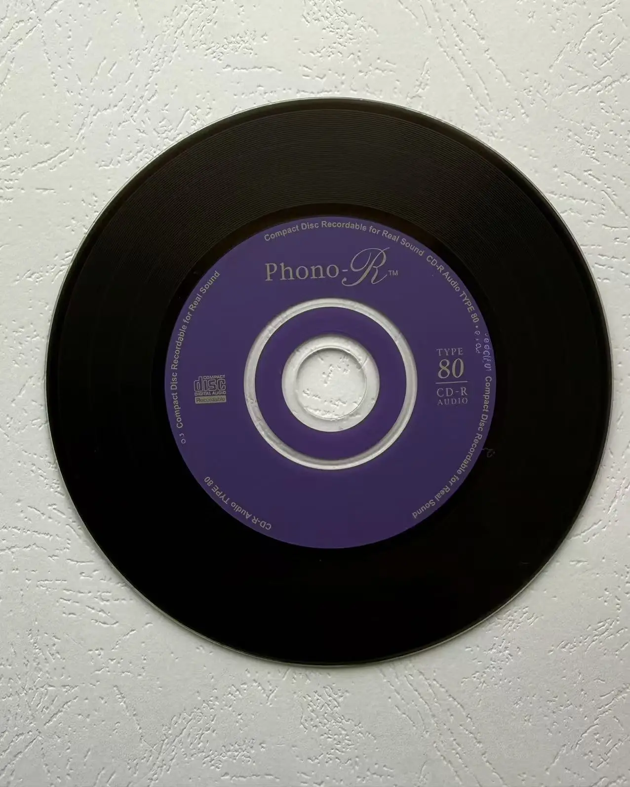 Wholesale Boxed 5 Color Pcs Brand 80 Minutes Professional Music Audio-CD Blank Discs