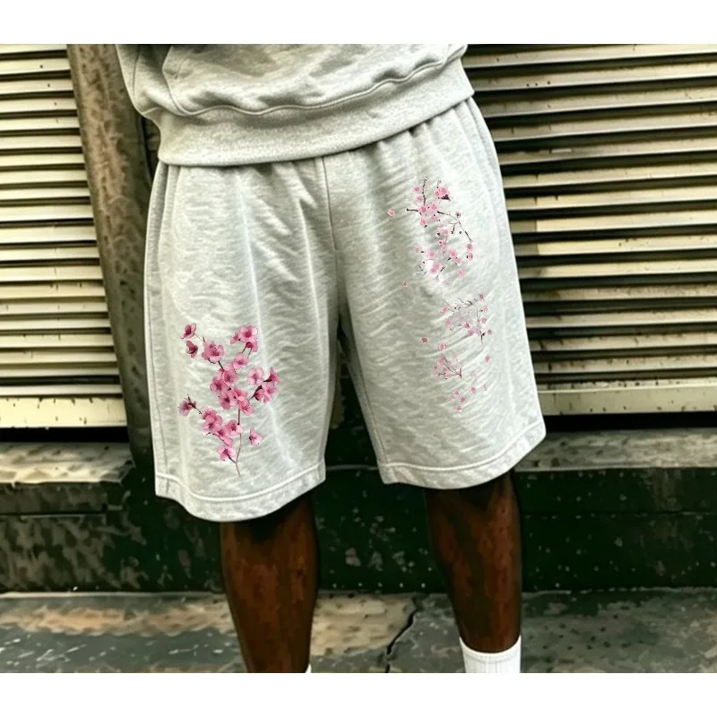 New Y2K Street Hot Selling Retro Five Leg Wide Leg Straight Leg Shorts for Men and Women Summer Collection