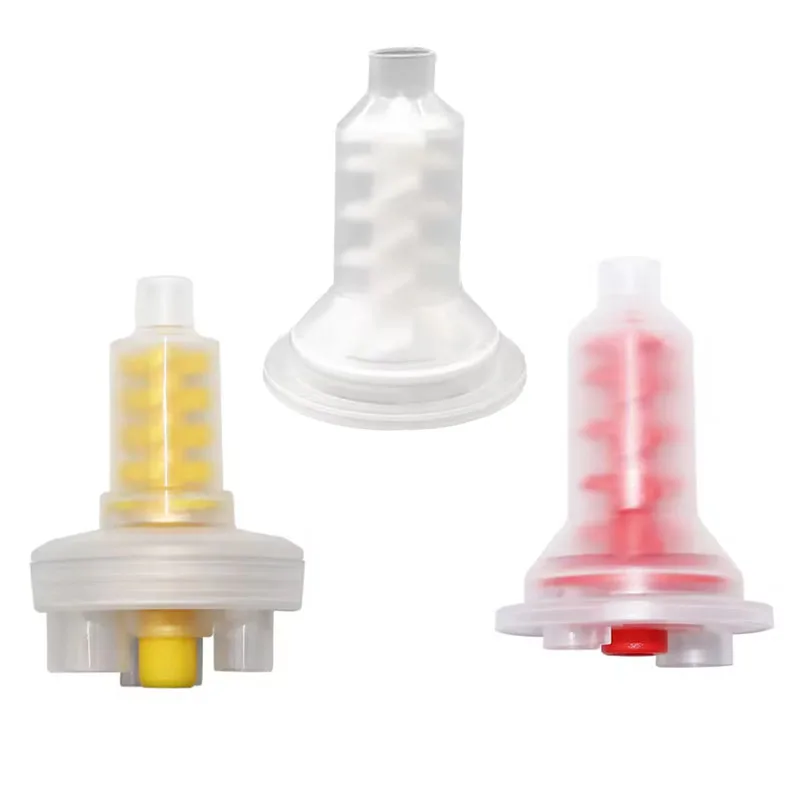 Cabezal de mezcla Dental para tubo de mezcla de dos componentes 5:1, materiales de impresión desechables, puntas de mezcla, tubo de mezcla, tubos de colores de laboratorio