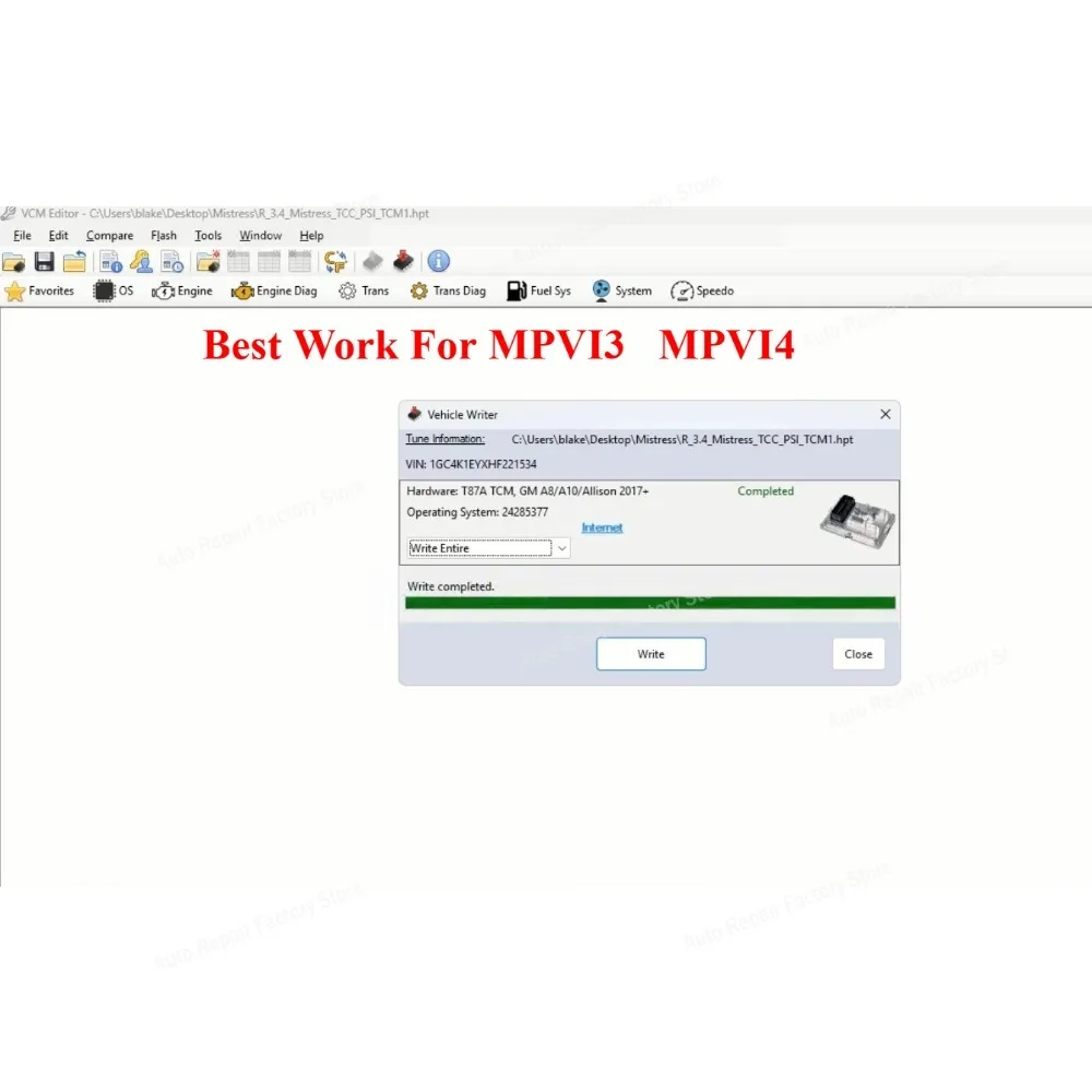 5.3.3550 Free Credits Tested T87 T93 E41 T90 T98 GPEC Read Write ECU HPT FILE PCM TCM GM Tuning Calibration Crack MPVI 3 and 4