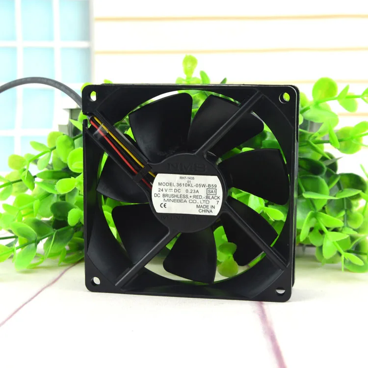 

NEW ORIGINAL 3610KL-05W-B59-SA1 24v 0.23A 9225 92x92x25mm COOLING FAN RADIATOR