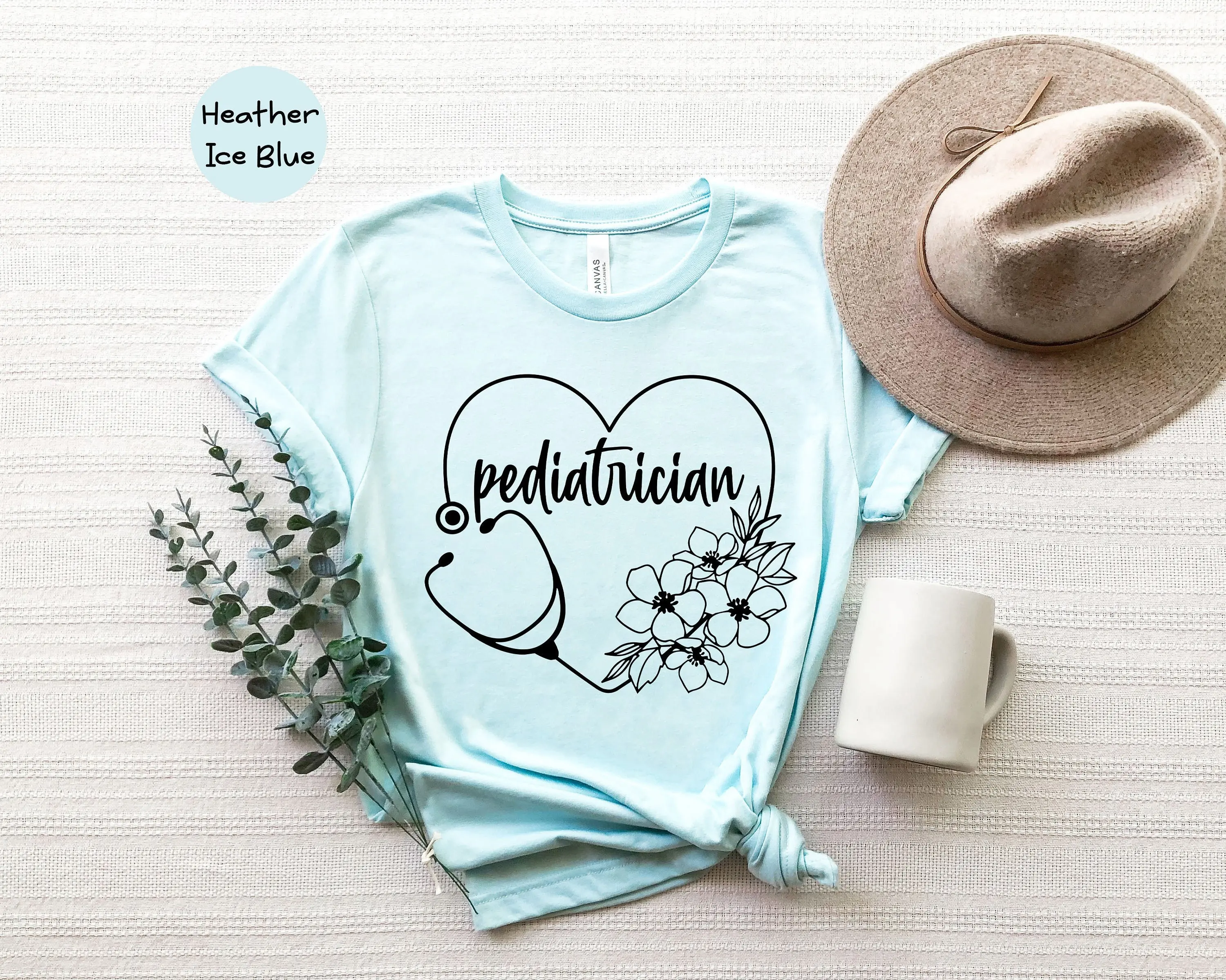 Adorable Pediatrician T Shirt Best Outfit Pediatric Nurse New