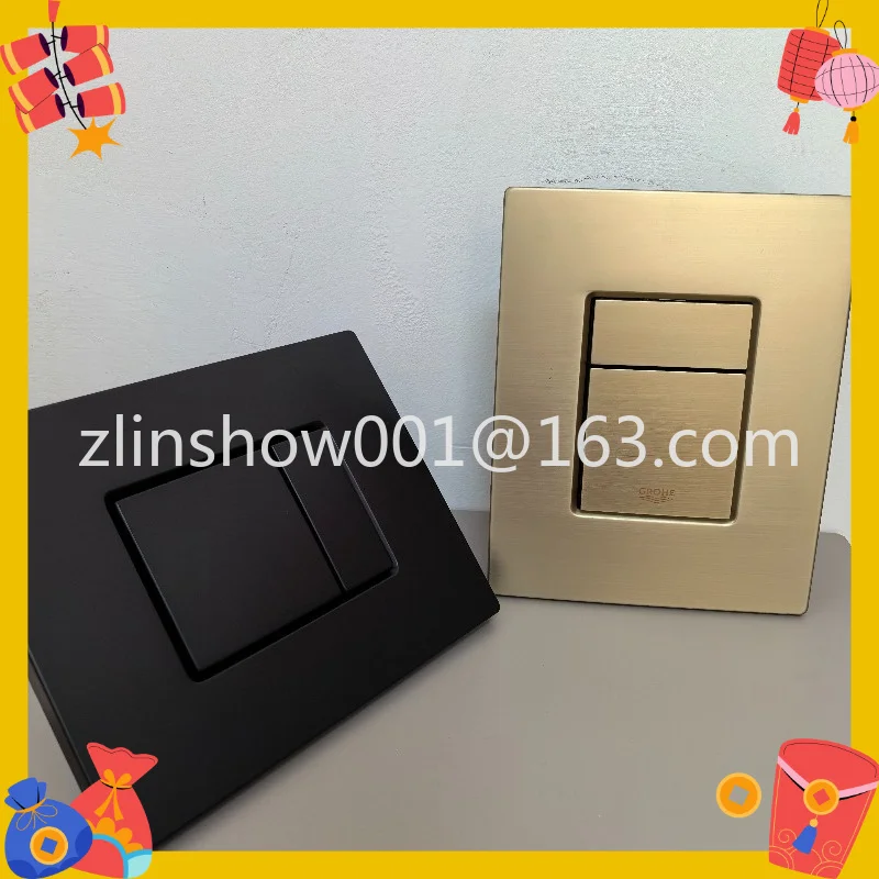 Water tank accessories, wall-mounted toilet button panel 38732/38505 factory direct sales