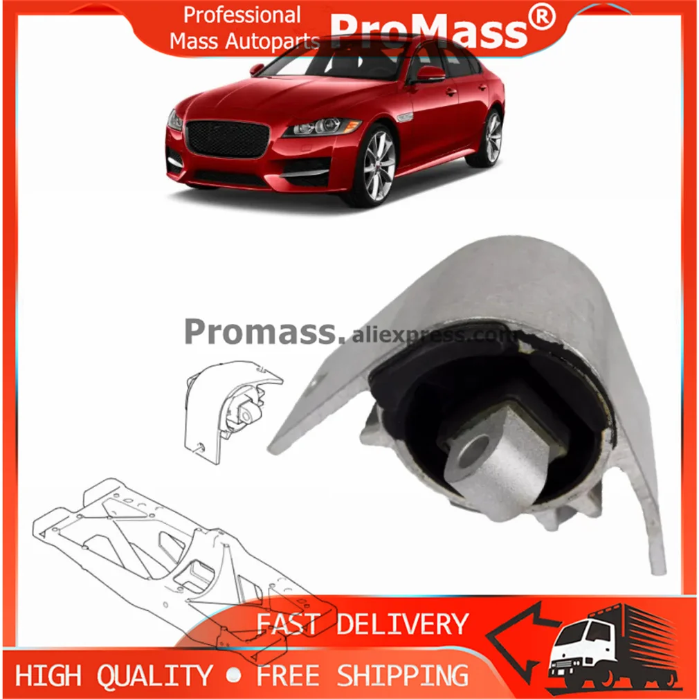 

For Jaguar XF 2.0L Diesel 2016- Engine Motor Mount Gearbox Support Kits T4N1434/T2H14266 1PC
