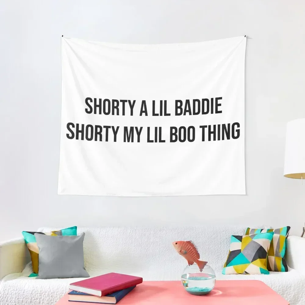 Shorty A Lil Baddie Tapestry Home Decor Aesthetic Mushroom Tapestry