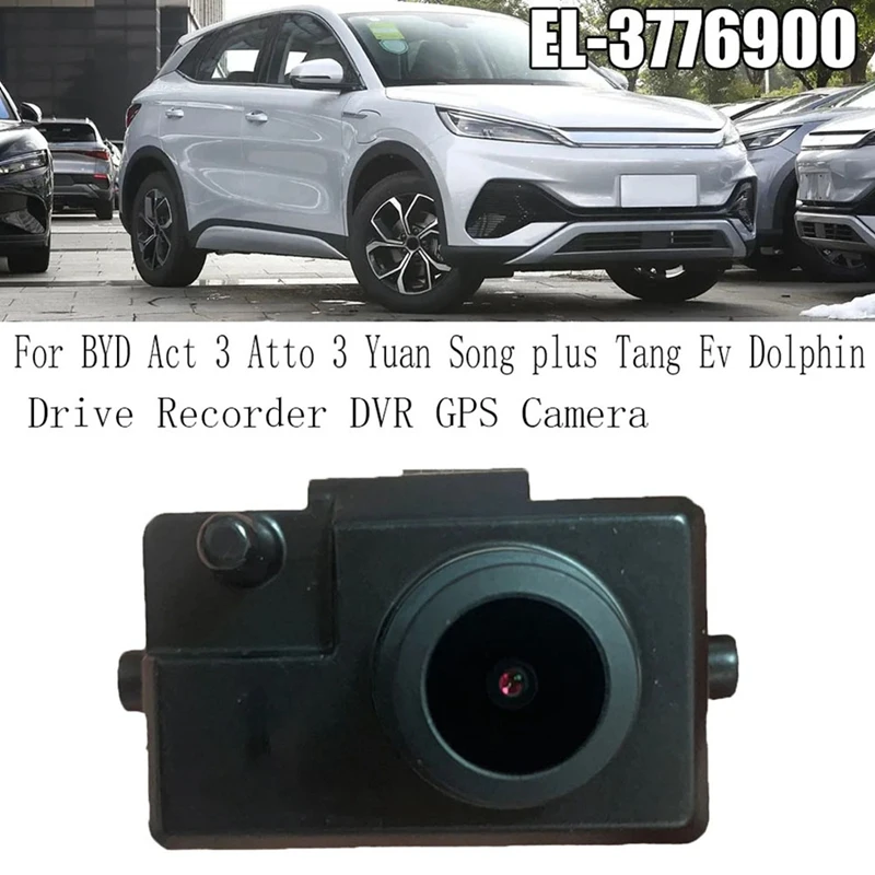 

Для BYD Act 3 Atto 3 Yuan Song Plus Tang Ev Dolphin Автомобильный регистратор DVR GPS камера с установкой ADAS видеорегистратор