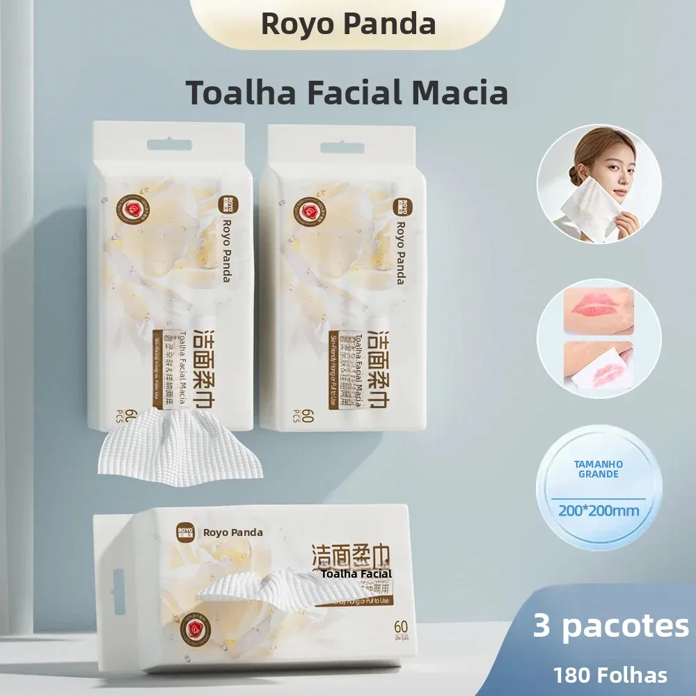 royopanda-60pcs-soft-facial-towel-skin-friendly-non-fluorescent-makeup-removal-skin-cleansing-wipes-2-lay-thick-absorbent-tissue