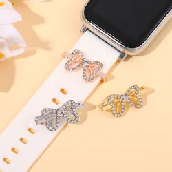Strap Charms for Iwatch Butterfly Cat Cute Accessories Charm Watchband Decorative Nails Charm for Apple Bracelet Charms Jewelry
