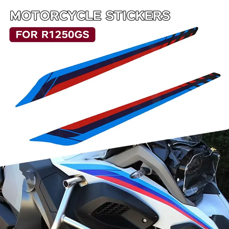 Motorcycle Waterproof Stickers For BMW R1200GS Adventure LC 2013 2014 2015 2016 2017 2018 R 1250 GS ADV Front Side fairing Decal