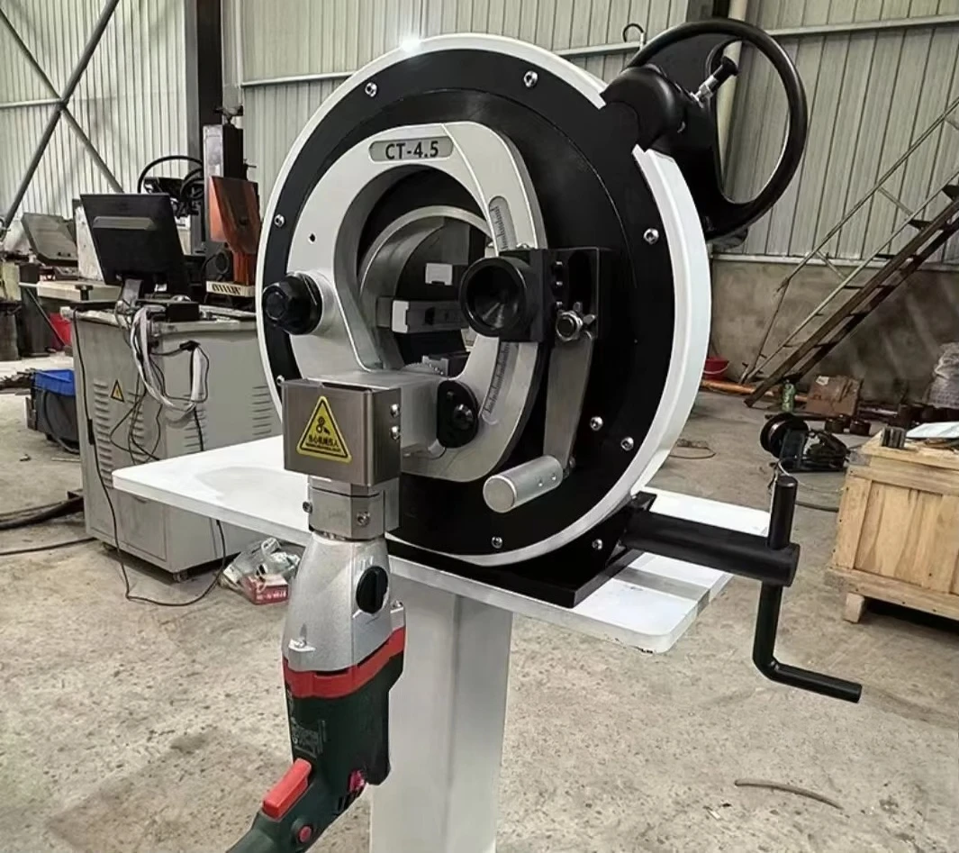 CT6.5 Orbital Stainless Steel Pipe Cutter  Automatic Pipe Cutting Machine Circular Saw Machine for Metal