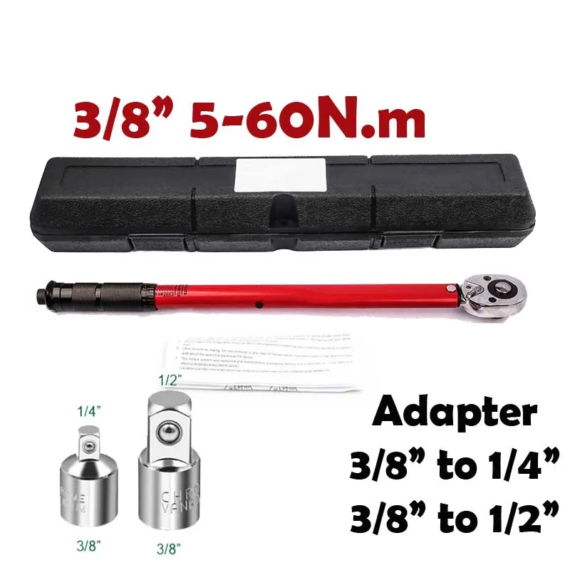 5-60n. m Drehmoments chl üssel 3/8 ''Vierkant antrieb vor eingestellte Fahrrad drehmomente Schlüssel Zwei-Wege-Ratsche Auto Fahrrad Auto Handwerkzeuge – Detail 24