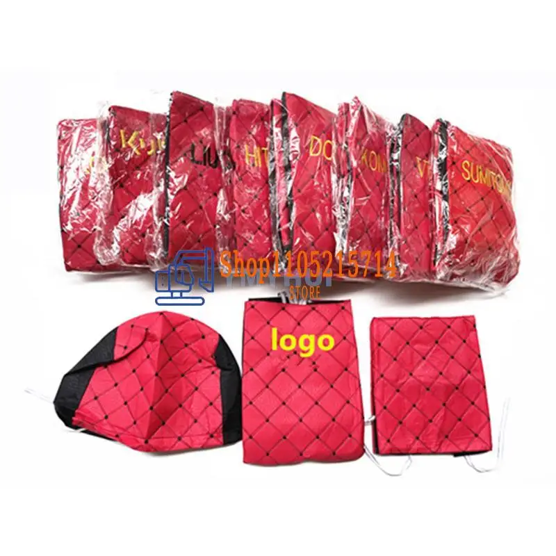 Funda de asiento de excavadora para Doosan Hitachi Kobelco Sany Liugong Komatsu Xcmg Vol Sdlg Kato Kubota Sumitomo