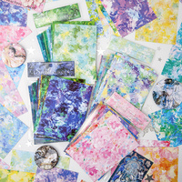 4 types 20 pcs mirage series material paper Scrapbooking Material handmade Diary Album Junk Journal Supplies