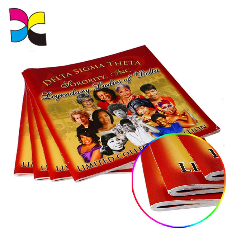 custom.Binding Bound Paper Cheap Printing USA Magazine Printer