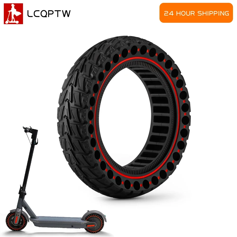 10x2.5 Solid Tire For Ninewbot MAX G30/D/E/LP/Gotrax G6/Zero 10x Electric Scooter Puncture-Proof Tyre 60/70-6.5 Tyre