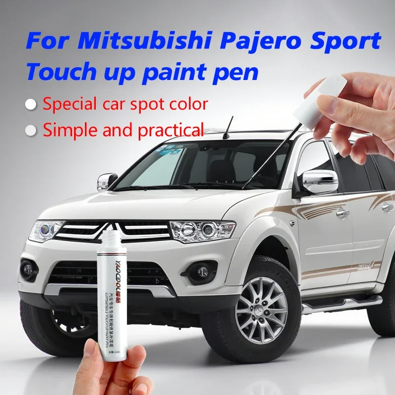 

Для Mitsubishi Pajero Sport Touch Up Краска Удаление царапин Ремонт Краска Защита автомобильной краски Прозрачное покрытие Ручка Титановый серый