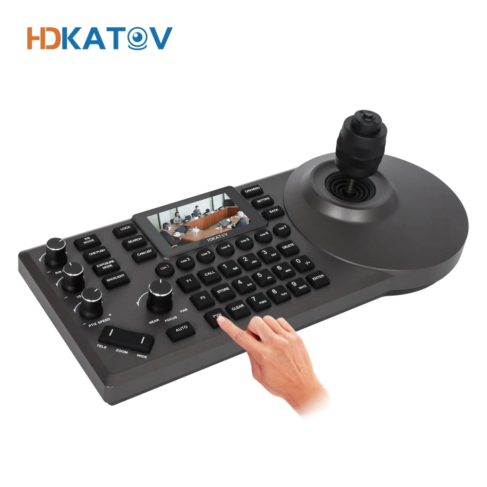 

Professional Live Streaming Controller Joystick 20X PTZ NDI multi live streaming control set