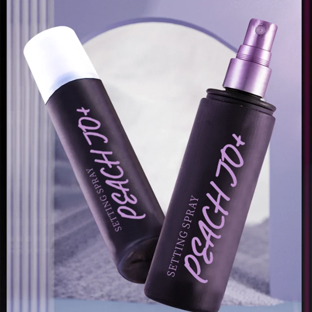 Moisturizing Makeup Setting Spray Fast-forming Film  Matte Non-sticky Oil Control Pearlescent Eye Shadow