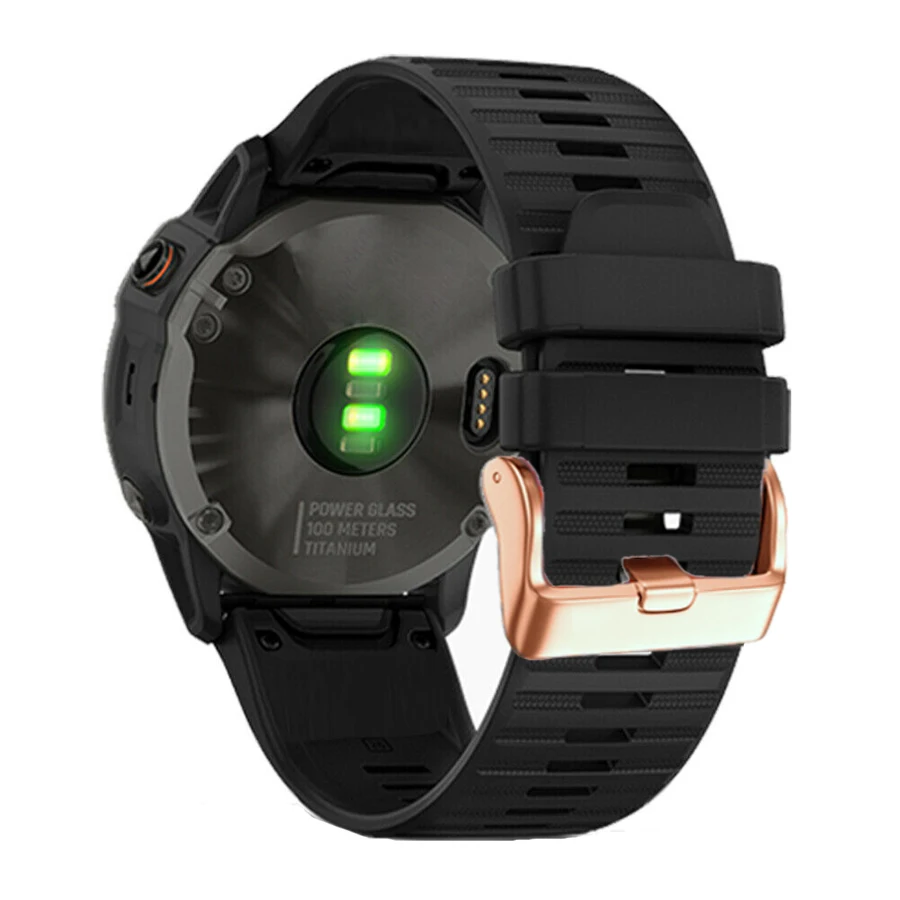 26/20/22Mm Silicon Phát Hành Nhanh Dây Đeo Đồng Hồ Cho Garmin Fenix 5 5s 6 6S pro 935 3 HR MK1 Dây Easyfit Cổ Tay Dây Đeo Đồng Hồ