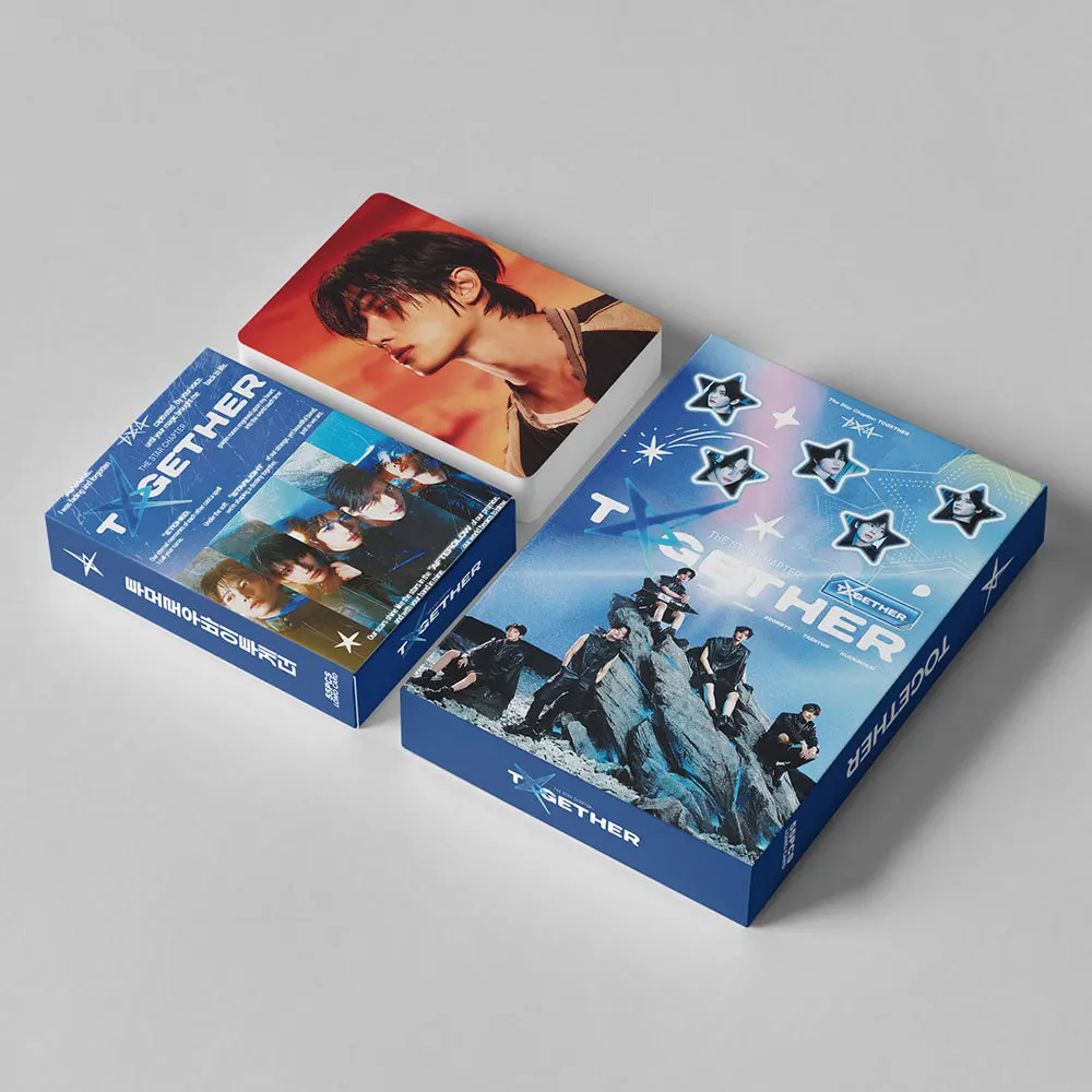 55 قطعة/المجموعة/مجموعة Kpop Idol SOOBIN YEONJUN ألبوم جديد الفصل النجم: بطاقات لومو معًا بطاقة صور HUENINGKAI TAEHYUN BEOMGYU هدية للمعجبين #4