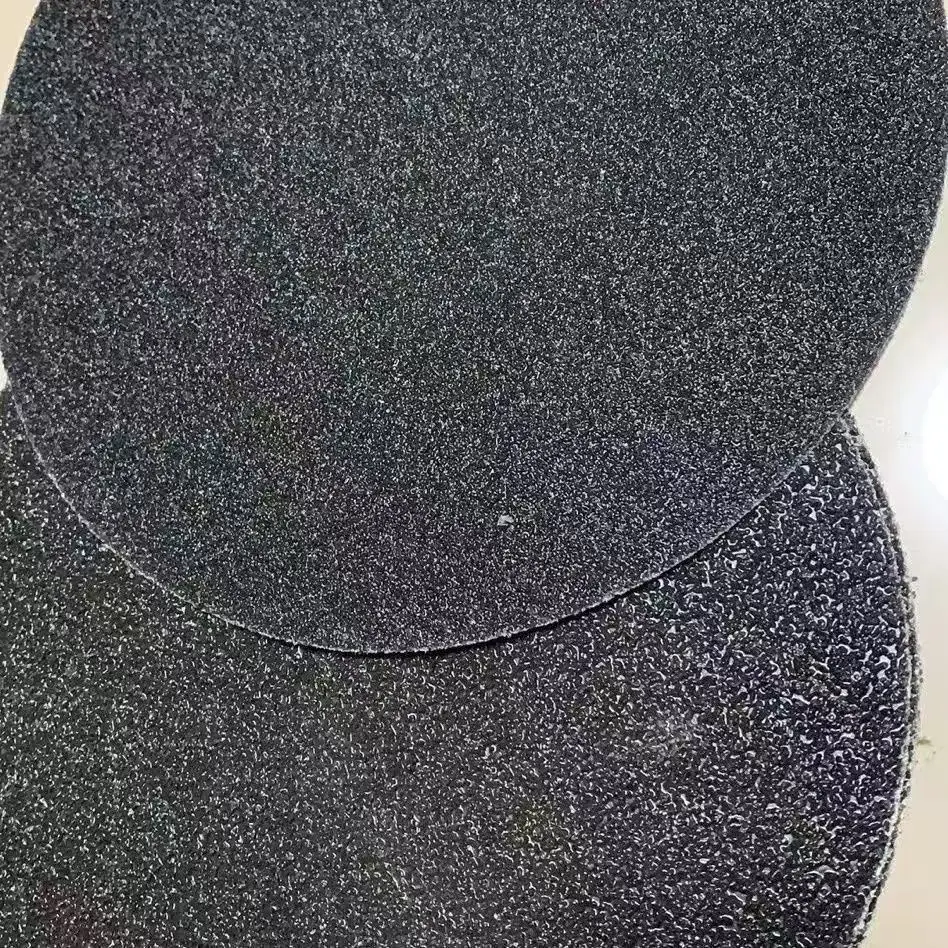 38cm Round Sandpaper for PVC Floor Construction - 24/40/60 Grit Sandpaper for Self-Leveling Grinding & Smoothing